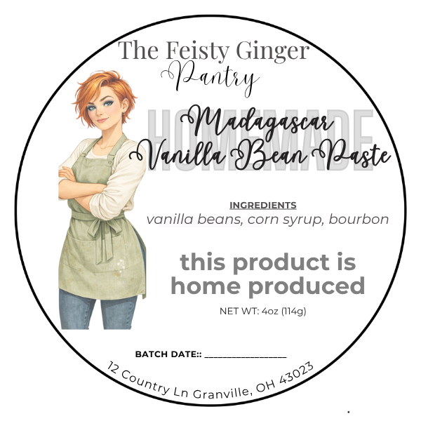 Madagascar Vanilla Bean Paste - 4oz